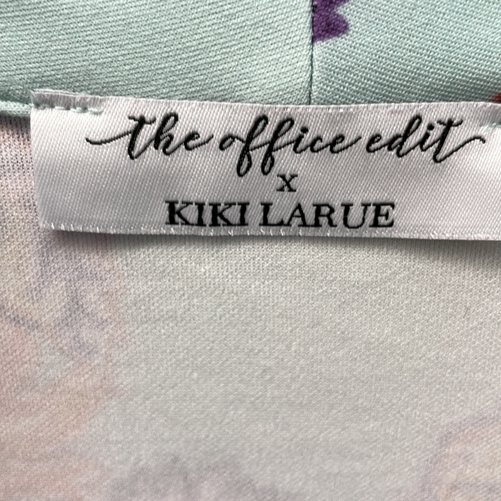 The Office Edit Open Front Asymmetrical Shawl Lad… - image 3